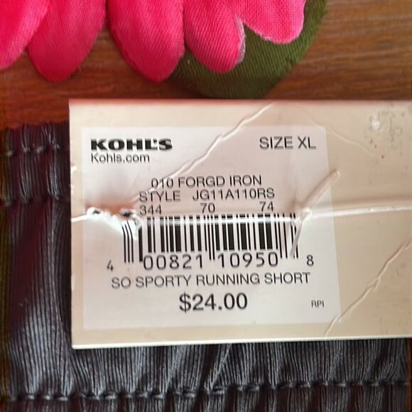 So Juniors’ Sporty Running Short Mid-Rise Size XL Dark Gray - Picture 5 of 7